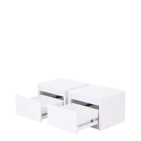 Buy Italia 23 Pair of Bedside Cabinets, 2 from Furnituretta