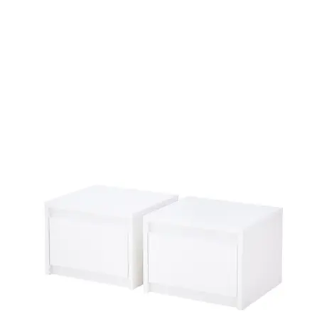 Buy Italia 23 Pair of Bedside Cabinets, 4 from Furnituretta