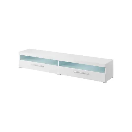 Buy India 40 TV Cabinet, Colour: White, Item Width: 200 from Furnituretta