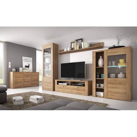 Buy Larona 41 TV Cabinet, Colour: Oak Riviera, Item Width: 140, 5 from Furnituretta