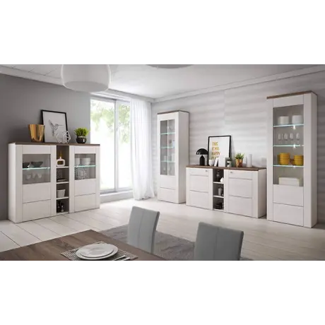 Buy Larona 41 TV Cabinet, Colour: Oak Riviera, Item Width: 140, 8 from Furnituretta