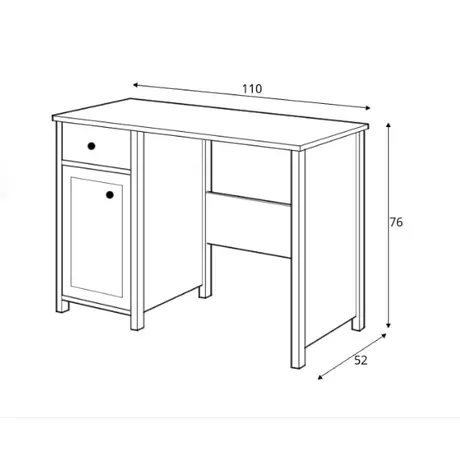 Buy Story SO-03 Computer Desk, 2 from Furnituretta