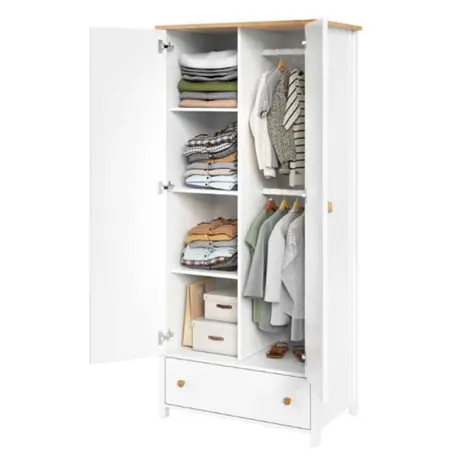 Buy Story SO-12 2 Door Wardrobe, 2 from Furnituretta