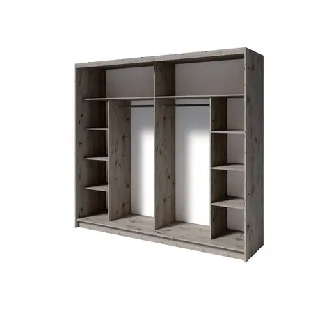 Buy Togo 12 Sliding Door Wardrobe 230cm, 2 from Furnituretta