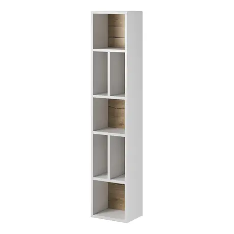 Buy Toledo 88 Bookcase, Colour: Oak San Remo, Item Width: 32 from Furnituretta