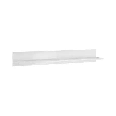Buy Tulsa 01 Wall Shelf 160cm, Colour: White Gloss, Item Width: 160 from Furnituretta