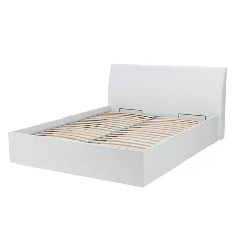 Buy Italia 81/82 Ottoman Bed, Colour: White Matt, Size: 160 x 200cm, 5 from Furnituretta