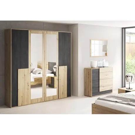 Buy Bafra Hinged Door Wardrobe 200cm from Furnituretta