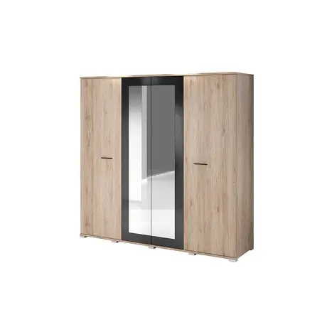 Buy Bari Hinged Door Wardrobe 200cm from Furnituretta