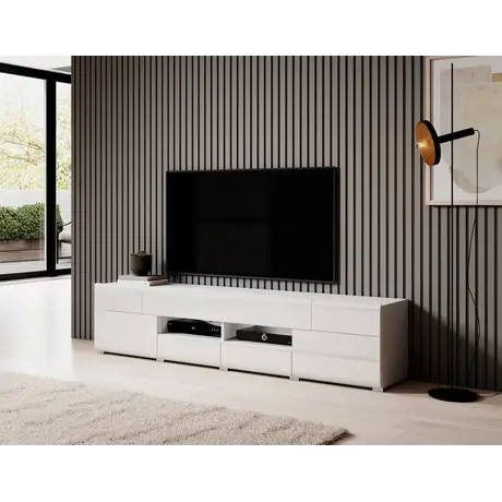 Buy Toledo 40 TV Cabinet 208cm, Colour: Oak San Remo, Item Width: 208, 9 from Furnituretta