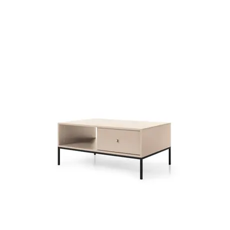 Buy Mono Coffee Table, Colour: Beige, Item Width: 104 from Furnituretta