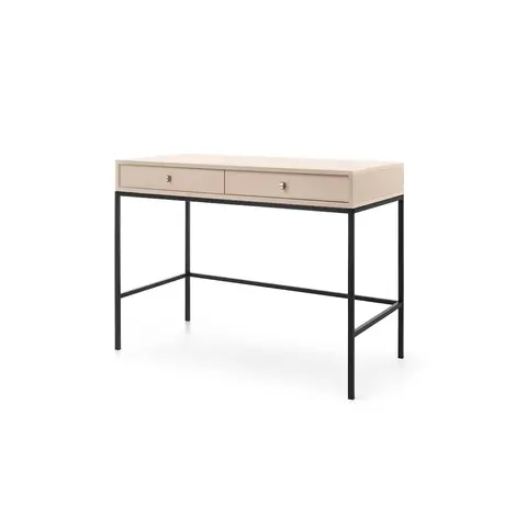 Buy Mono Computer Desk, Colour: Beige, Item Width: 104 from Furnituretta