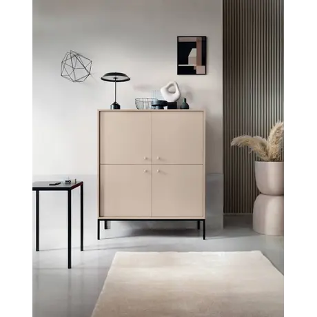 Buy Mono Highboard Cabinet, Colour: Navy, Item Width: 104, 12 from Furnituretta