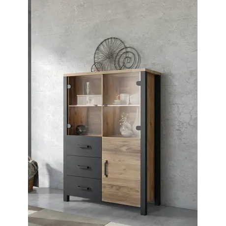 Buy Olin 44 Display Cabinet, 3 from Furnituretta