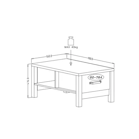 Buy Olin 99 Coffee Table, 6 from Furnituretta