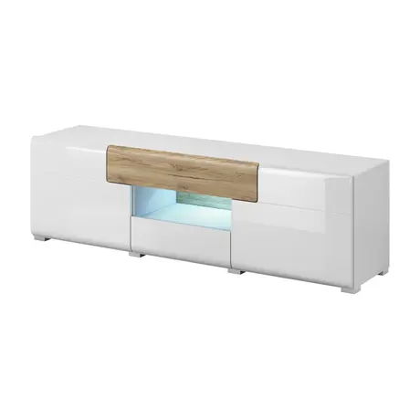Buy Toledo 41 TV Cabinet 159cm, Colour: Oak San Remo, Item Width: 159 from Furnituretta