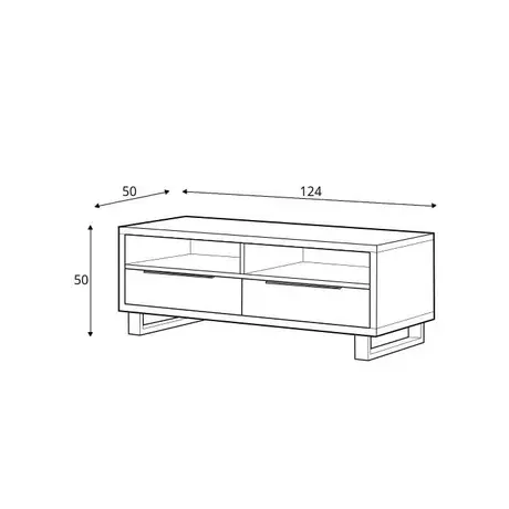 Buy Halle 41 TV Cabinet, 3 from Furnituretta