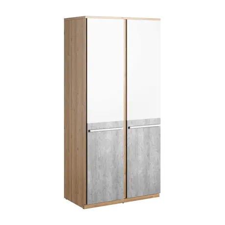 Buy Plano PN-02 Wardrobe 90cm, 3 from Furnituretta
