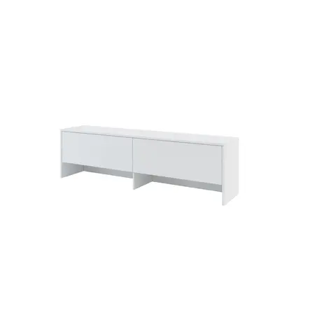 Buy BC-09 Over Bed Unit for Horizontal Wall Bed Concept 140cm, Colour: White Matt, Item Width: 211 from Furnituretta