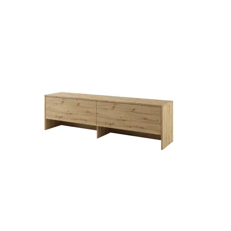 Buy BC-09 Over Bed Unit for Horizontal Wall Bed Concept 140cm, Colour: Oak Artisan, Item Width: 211 from Furnituretta