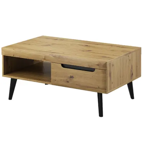 Buy Nordi Coffee Table, Colour: Oak Artisan, Item Width: 107 from Furnituretta