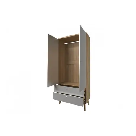 Buy Primo 2 Door Wardrobe, 2 from Furnituretta