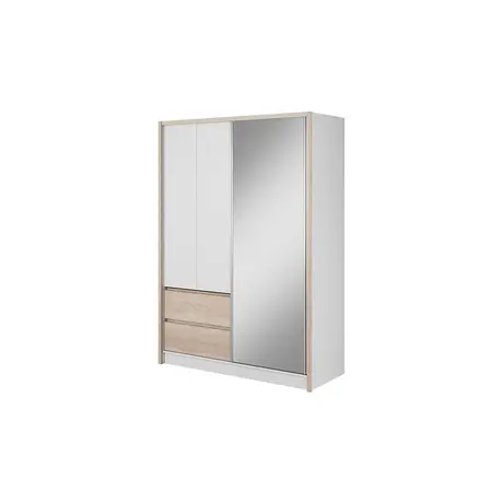 Buy Sara Sliding Door Wardrobe 154cm, Colour: White Matt, Item Width: 150, 5 from Furnituretta