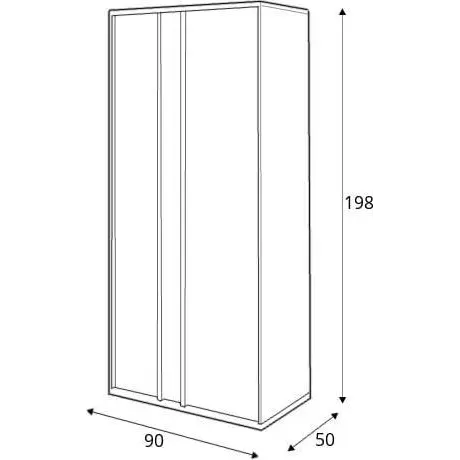 Buy Imola IM-02 Wardrobe, 5 from Furnituretta