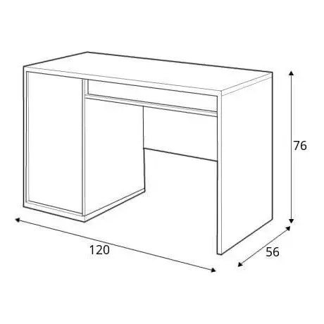 Buy Imola IM-09 Computer Desk, 5 from Furnituretta