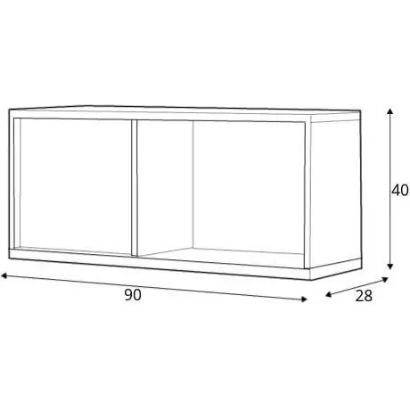 Buy Imola IM-10 Wall Hung Cabinet, 5 from Furnituretta