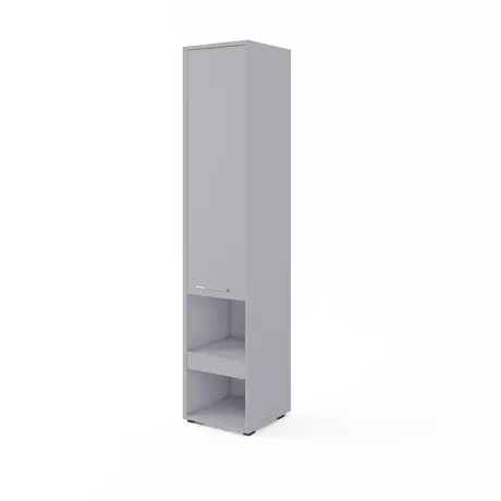 Buy CP-07 Tall Storage Cabinet for Vertical Wall Bed Concept Grey Matt, Colour: Grey Matt, Item Width: 45 from Furnituretta