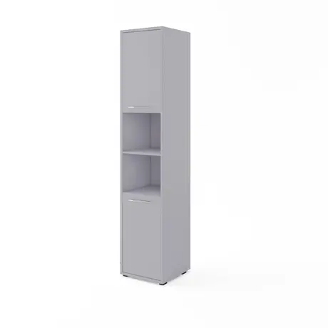 Buy CP-08 Tall Storage Cabinet for Vertical Wall Bed Concept Grey Matt, Colour: Grey Matt, Item Width: 45 from Furnituretta