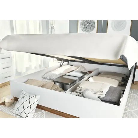 Buy Dentro DT-02 Bed with Storage and LED 140cm, 6 from Furnituretta