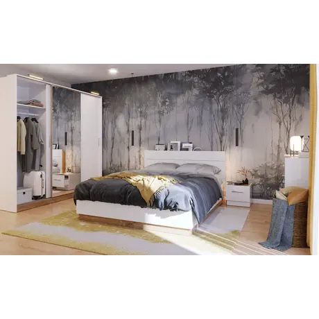 Buy Dentro DT-02 Bed with Storage and LED 180cm, 5 from Furnituretta