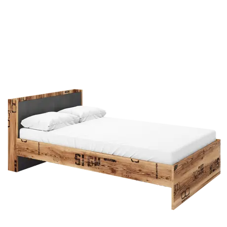 Buy Fargo Bed 15 Width 120cm, Size: 120 x 200cm from Furnituretta