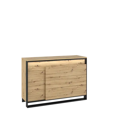 Buy Quant QA-08 1 Door 3 Drawers Cabinet from Furnituretta