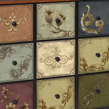 Buy Seville Cabinet 9 Drawer Grey: The Ultimate Storage Solution, 3 from Furnituretta