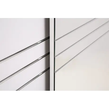 Buy Havana ID-11 Sliding Door Wardrobe 250cm, Colour: White Matt, Item Width: 250, 3 from Furnituretta