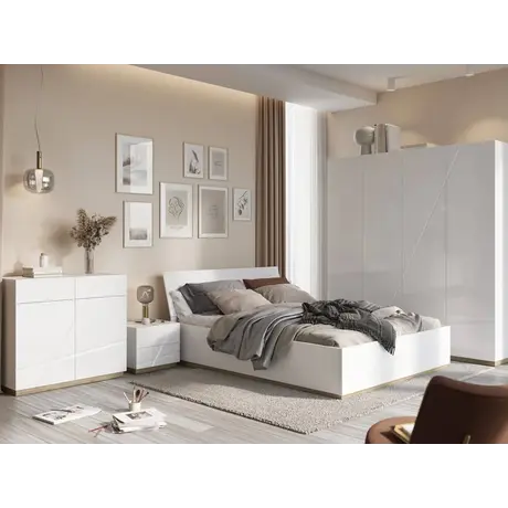 Buy Futura FU-13 Bed with Storage [160 x 200cm], 4 from Furnituretta