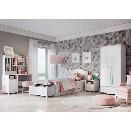 Buy Mia MI-07 Bedside Table, 3 from Furnituretta