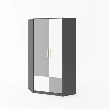 Buy Pok PO-01 Corner Wardrobe from Furnituretta