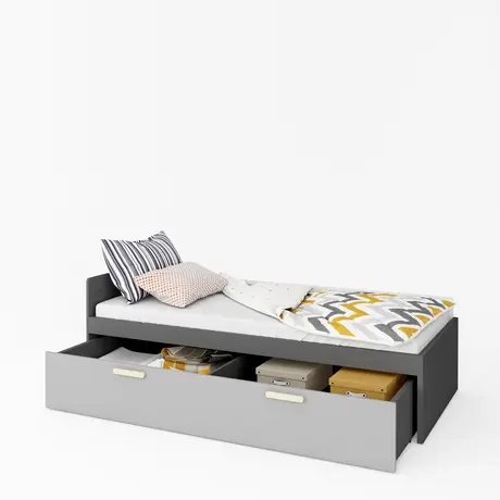 Buy Pok PO-13 Bed with Drawer from Furnituretta