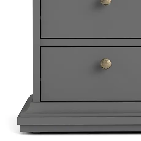 Buy Matt Grey Bedside Table: Perfect for Any Bedroom, 10 from Furnituretta