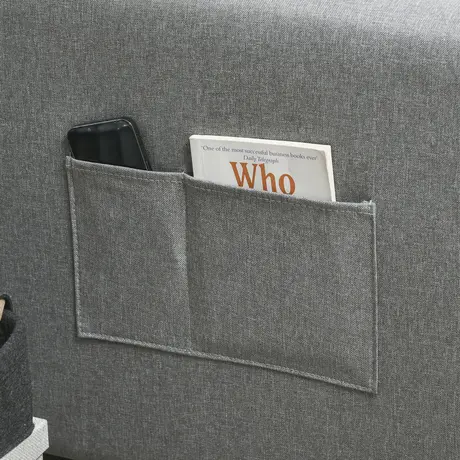 Buy Homcom 3-In-1 Convertible Chair Bed, Pull Out Sleeper Chair, 8 from Furnituretta