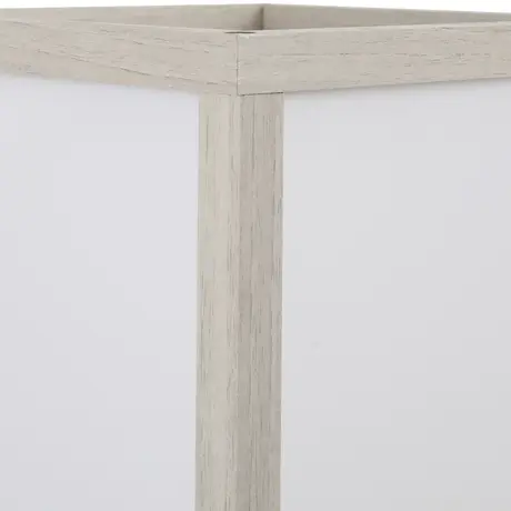 Buy Homcom 4-Tier Floor Lamp, Floor Light with Storage Shelf Oak, 7 from Furnituretta