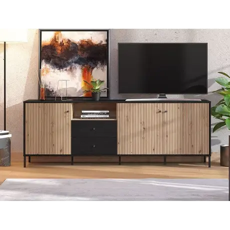 Buy Stylish Clacton Oak Effect TV Unit for Modern Living Rooms from Furnituretta