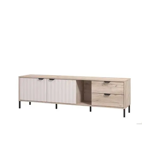 Buy Esher Grey Oak Effect TV Unit: Sleek and Stylish, 3 from Furnituretta