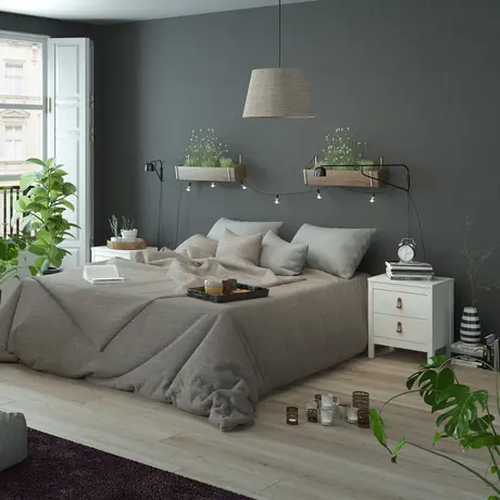 Buy Elegant White Barcelona Bedside Table with 2 Drawers, 7 from Furnituretta