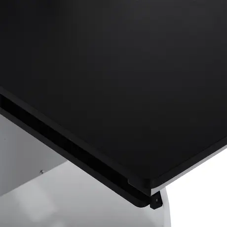 Buy Homcom Computer Desk with Sliding Keyboard Tray Storage Drawers, 8 from Furnituretta