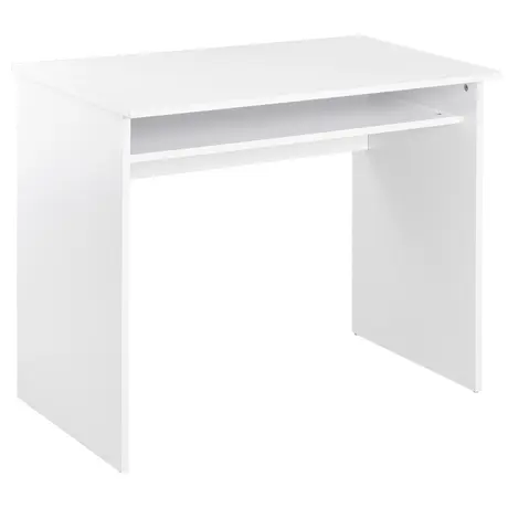 Buy Homcom Computer Writing Desk with Storage Compartment from Furnituretta